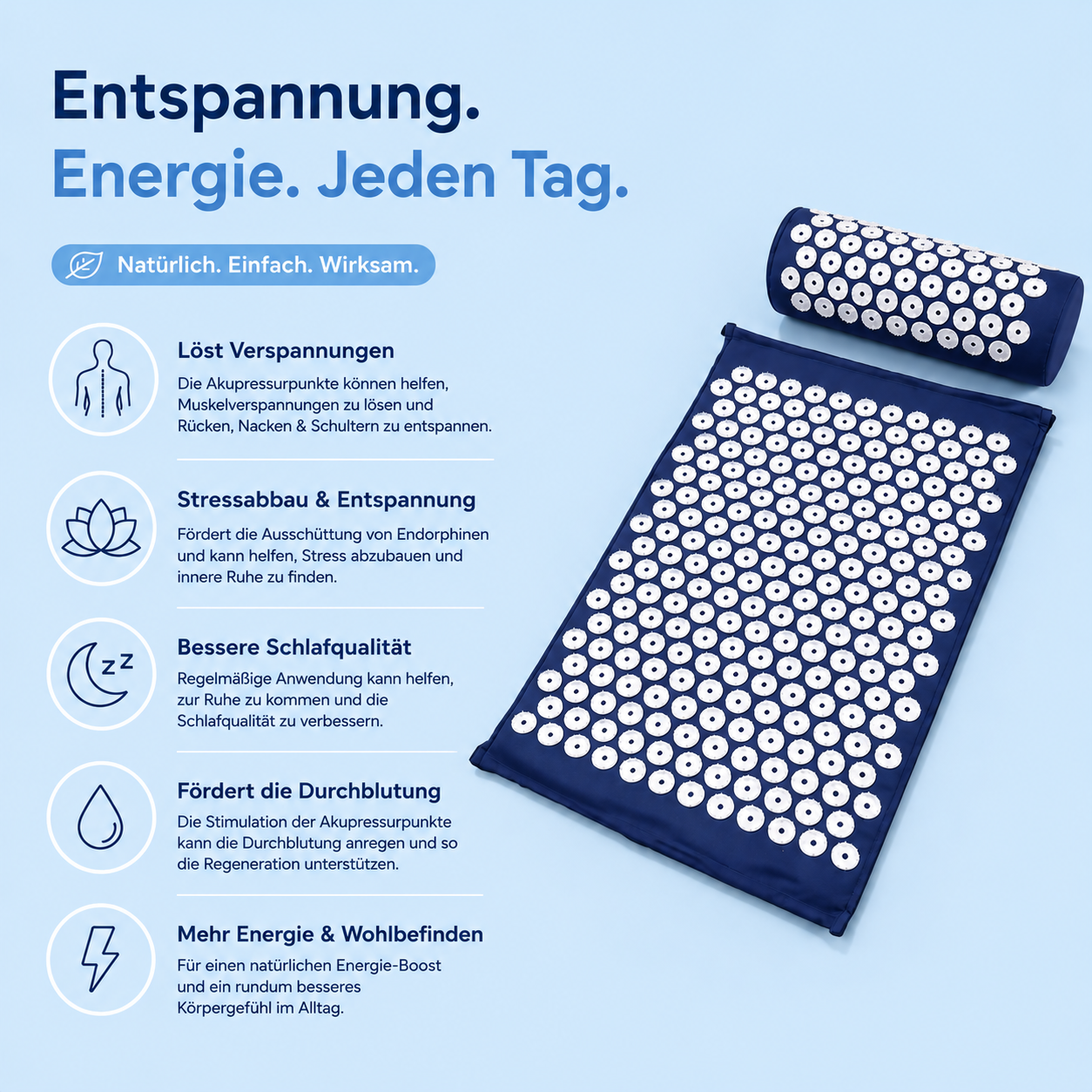 RecoveryFlow Akupressur Matte